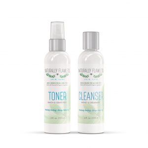 Cleanser & Toner NATURALLY FLAWLESS SKIN CARE
